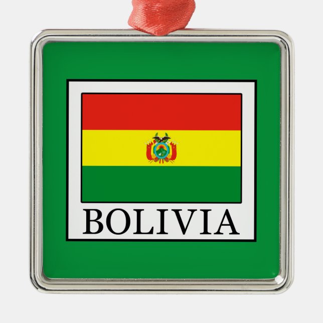 Bolivia Metal Tree Decoration (Front)