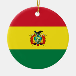 Bolivia State Flag Ornament