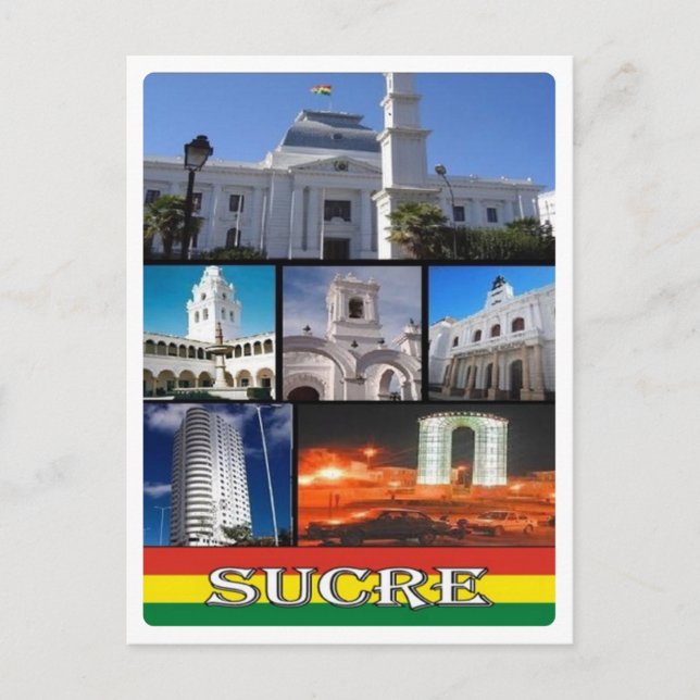Bolivia -Sucre - Mosaic - Postcard (Front)