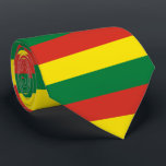 Bolivia Tie<br><div class="desc">Bolivia flag colours: red,  yellow,  green</div>