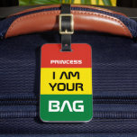 Bolivian Flag & Bolivia travel /Personalised Bag Luggage Tag<br><div class="desc">Luggage Tags: Bolivia & Bolivian flag - Love my country - travel world,  dream holiday,  national patriots,  sports fans / Find your bag easily - personalise with your name.</div>