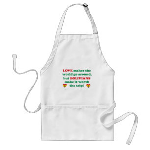 Bolivian Love Standard Apron