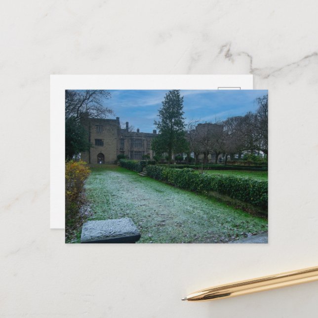 Bolling Hall, Bradford Postcard (Front/Back In Situ)