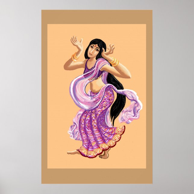 Bollywood dancer poster (Front)