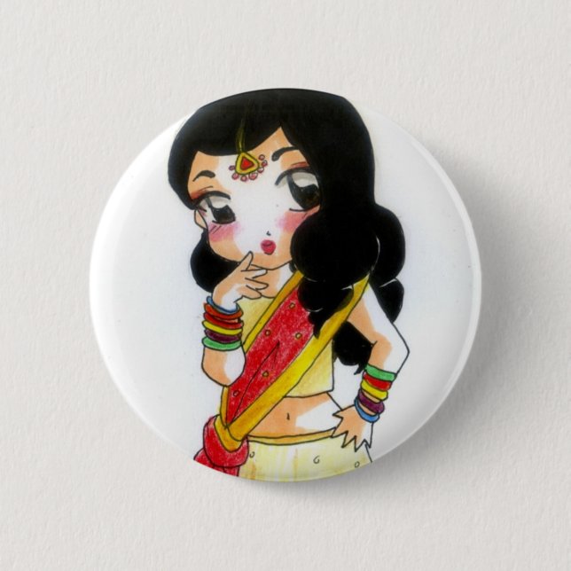 Bollywood - Pa 6 Cm Round Badge (Front)