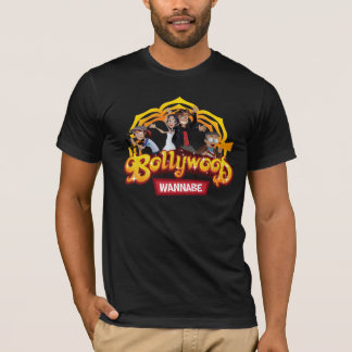 Bollywood Wannabe official black t-shirt