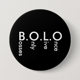 BOLO 7.5 CM ROUND BADGE