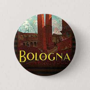 Bologna 6 Cm Round Badge