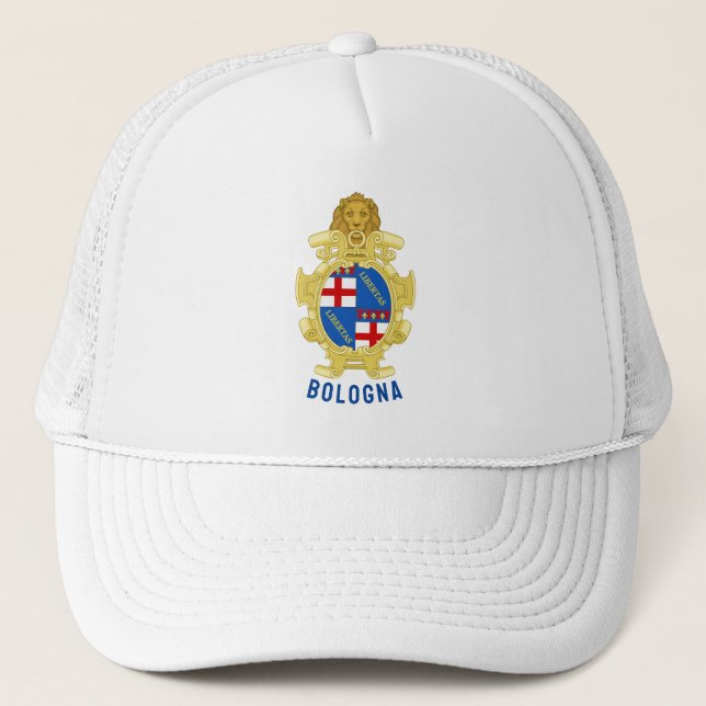 Bologna coat of arms - Italy Trucker Hat (Front)