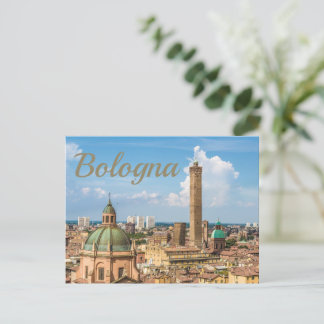 Bologna Emilia-Romagna Italy Panorama Souvenir Holiday Postcard