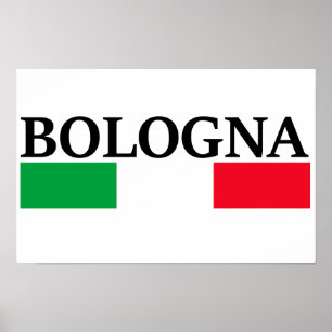 Bologna Italy, I love Bologna Poster