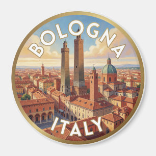 Bologna Italy Mediaeval City Scene ✨ Magnet