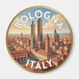 Bologna Italy Mediaeval City Scene ✨ Magnet