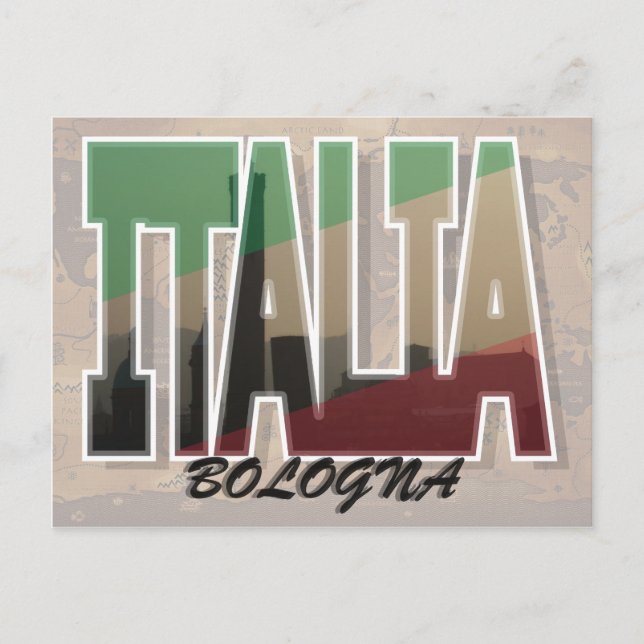 Bologna, Italy Postcard (Front)