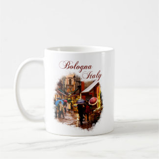 Bologna, Italy: Shopping in the Rain Coffee Mug