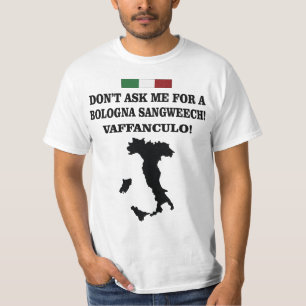 BOLOGNA SANGWEECH FUNNY T SHIRT ITALIAN STYLE