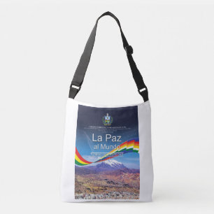Bolsa La Paz al mundo Crossbody Bag