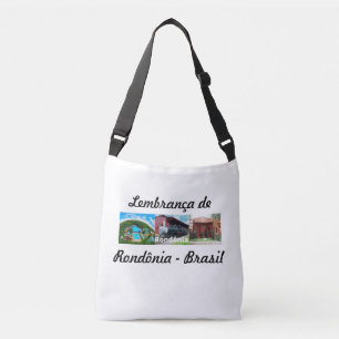 Bolsa Memorial da Rondônia Brasil Crossbody Bag