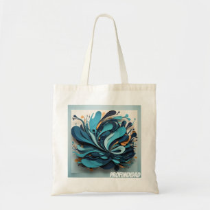 Bolsa Tote Océano Profundo Abstracto Bag