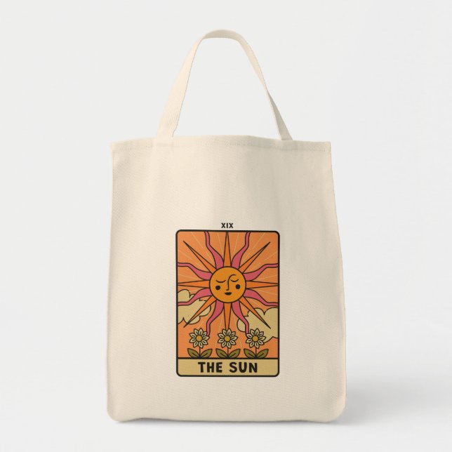 Bolsa Tote - The Sun Tarot Bag (Front)