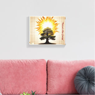"Bolt of Life" Canvas Print
