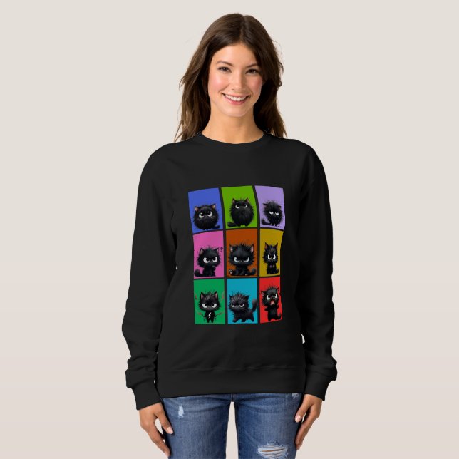 Bolt The Cat Women's sweatshirt (Front Full)