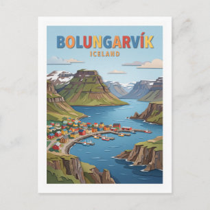 Bolungarvík Iceland Postcard