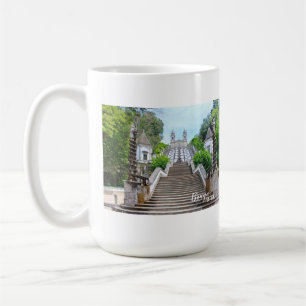 Bom Jesus Braga Sanctuary photo, with prayer Coffee Mug