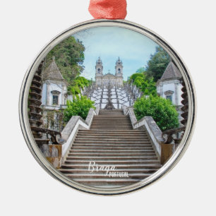 Bom Jesus Catholic Sanctuary photo, Braga,Portugal Metal Tree Decoration