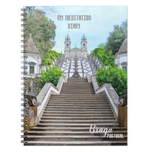Bom Jesus Catholic Sanctuary photo, Braga,Portugal Notebook
