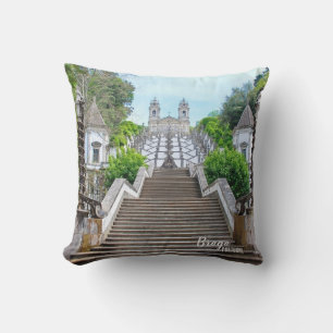 Bom Jesus de Braga Catholic Sanctuary, Portugal Cushion