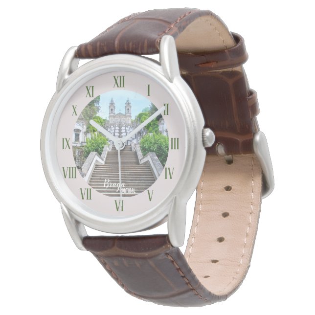 Bom Jesus de Braga Catholic Sanctuary, Portugal Watch (Angled)