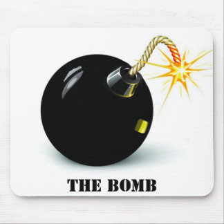 bom, the bomb mouse pad