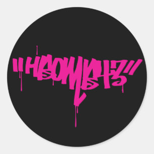 Bomb 43 classic round sticker