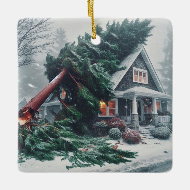 Bomb Cyclone 1 Ornament (Front)