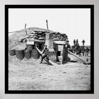 Bomb-proof Quarters of Fort Hell 1865