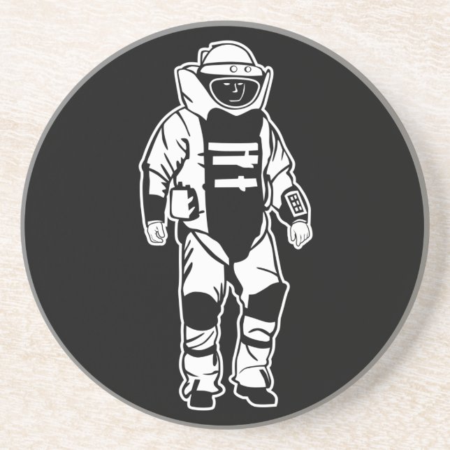 Bomb Suit Coaster (Front)