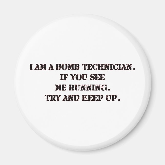 bomb tech magnet (Front)