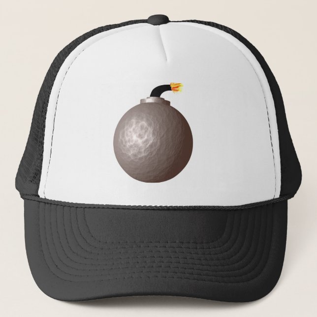 Bomb Trucker Hat (Front)