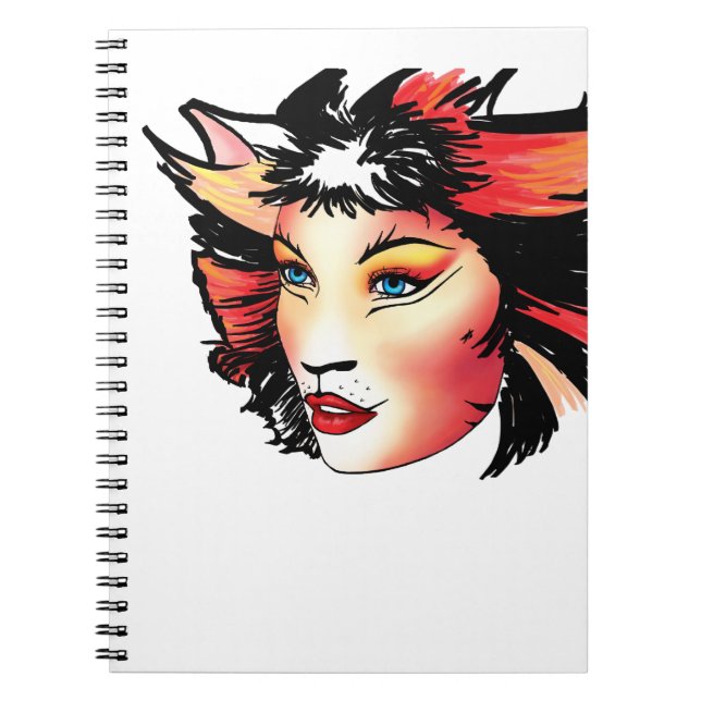 Bombalurina - Cats Musical Spiral Notebook (Front)