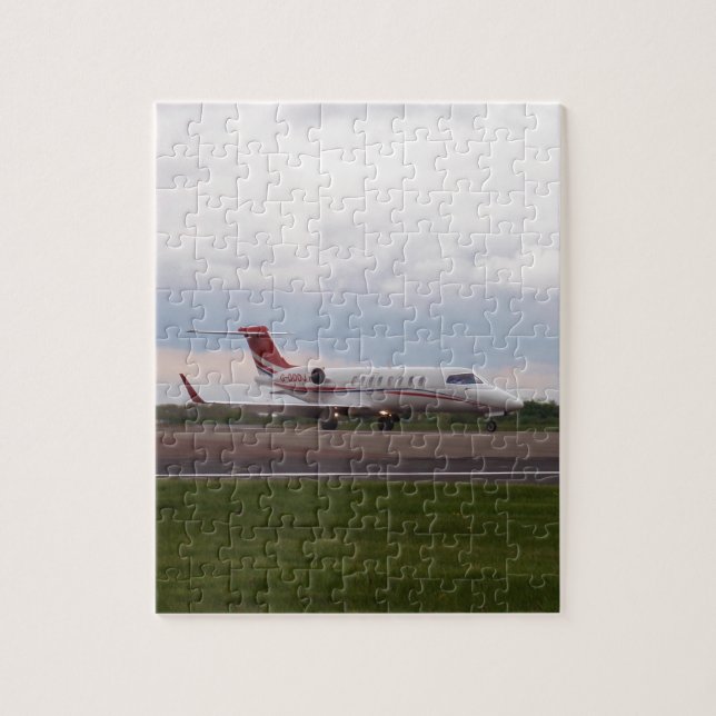 Bombardier Lear Jet 45XR Jigsaw Puzzle (Vertical)