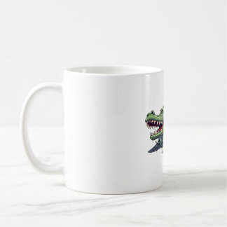 Bombardino Crocodilo — Teeth First, Questions Lat Coffee Mug
