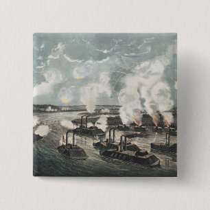 Bombardment and Capture of Island No.10 15 Cm Square Badge