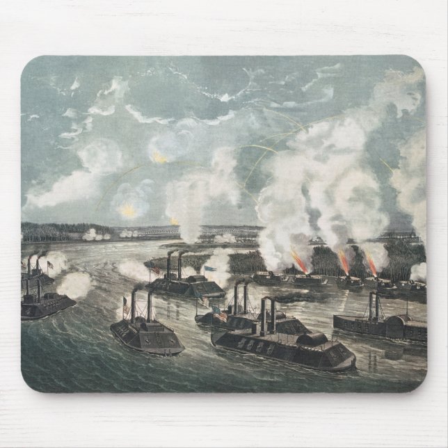 Bombardment and Capture of Island No.10 Mouse Pad (Front)