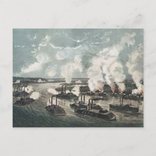 Bombardment and Capture of Island No.10 Postcard