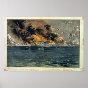 Bombardment of Fort Sumter Poster