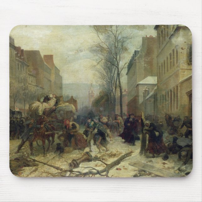 Bombardment of Paris in 1871 Mouse Pad (Front)