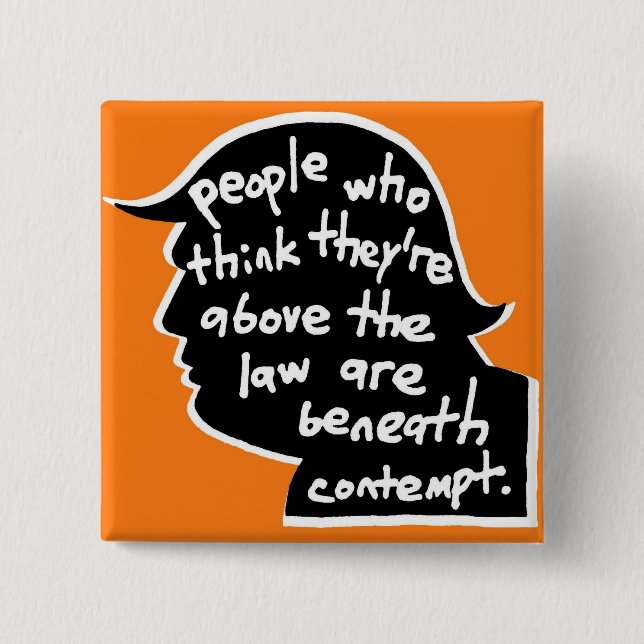 Bombastus Above The Law Button (Front)