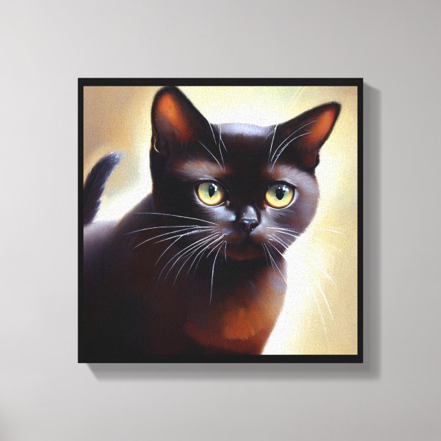 Bombay Cat  Canvas Print (Front)