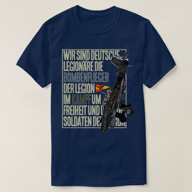 Bombenfliegermarsch T-Shirt (Design Front)